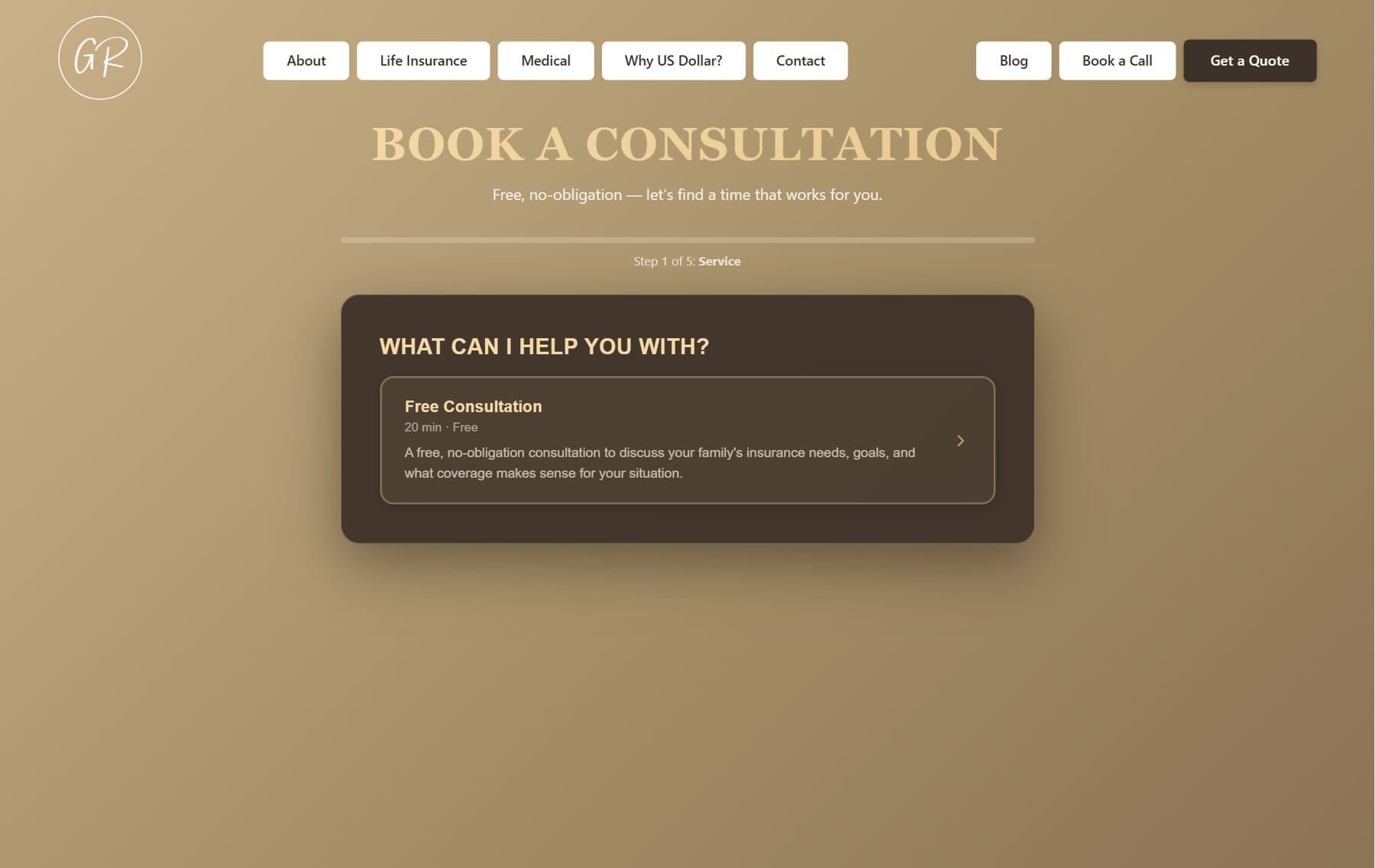 Book a Consultation